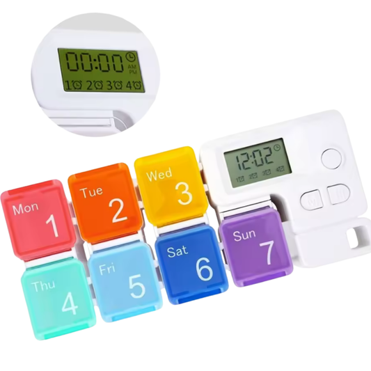 AlarmaBox™ – Pastillero inteligente