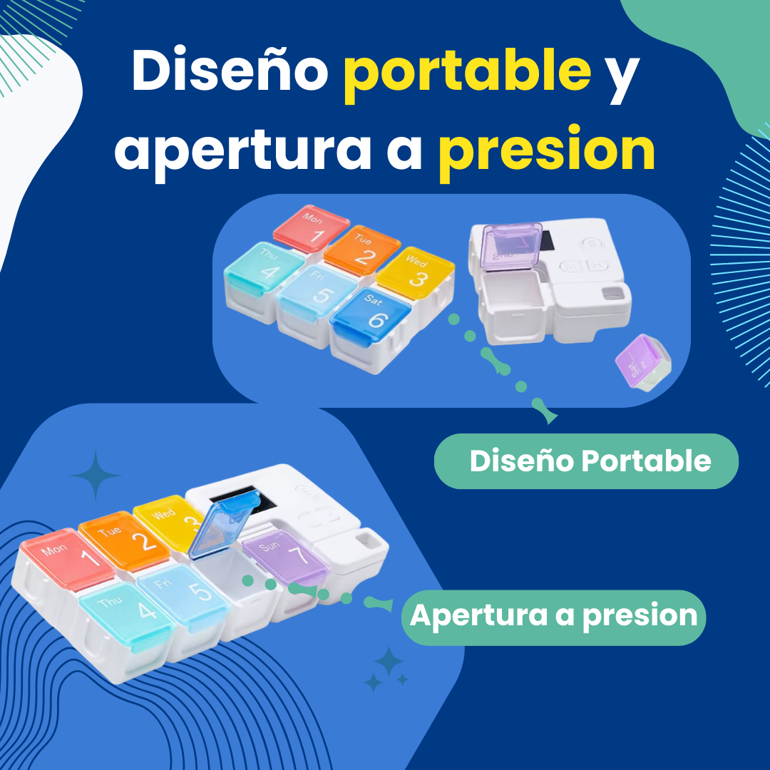 AlarmaBox™ – Pastillero inteligente